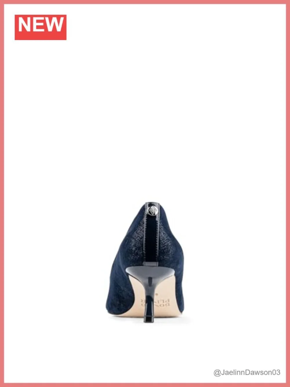 Kitten Heel Pumps Pointed Toe Faux Suede Memory Foam Comfortable Work Shoes